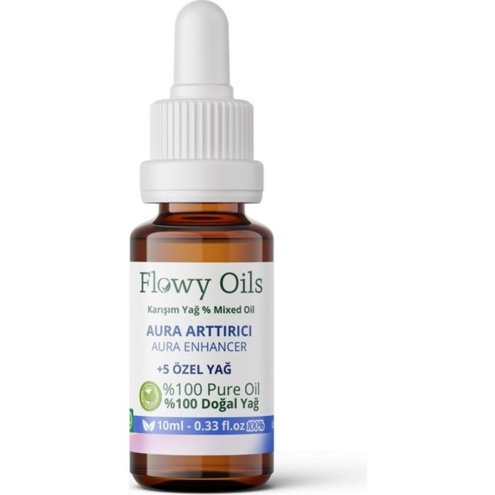 Flowy Oils Flowy Aura Arttırıcı Doğal Özel Bakım Yağı %100 Saf Karışım Aura Enhancer Mixed Oil 10 ml Nemlendiriciler Fiyatı