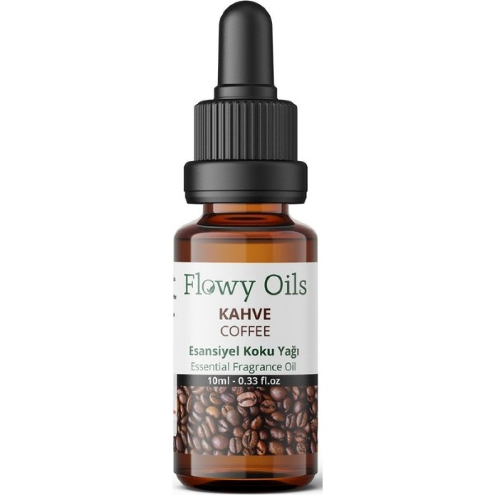 Flowy Oils Kahve Saf Esansiyel Uçucu Koku Yağı Esans Buhurdanlık Yağı Difüzör Esansı Fragrance Oil 10 ml Oda Kokusu Fiyatı