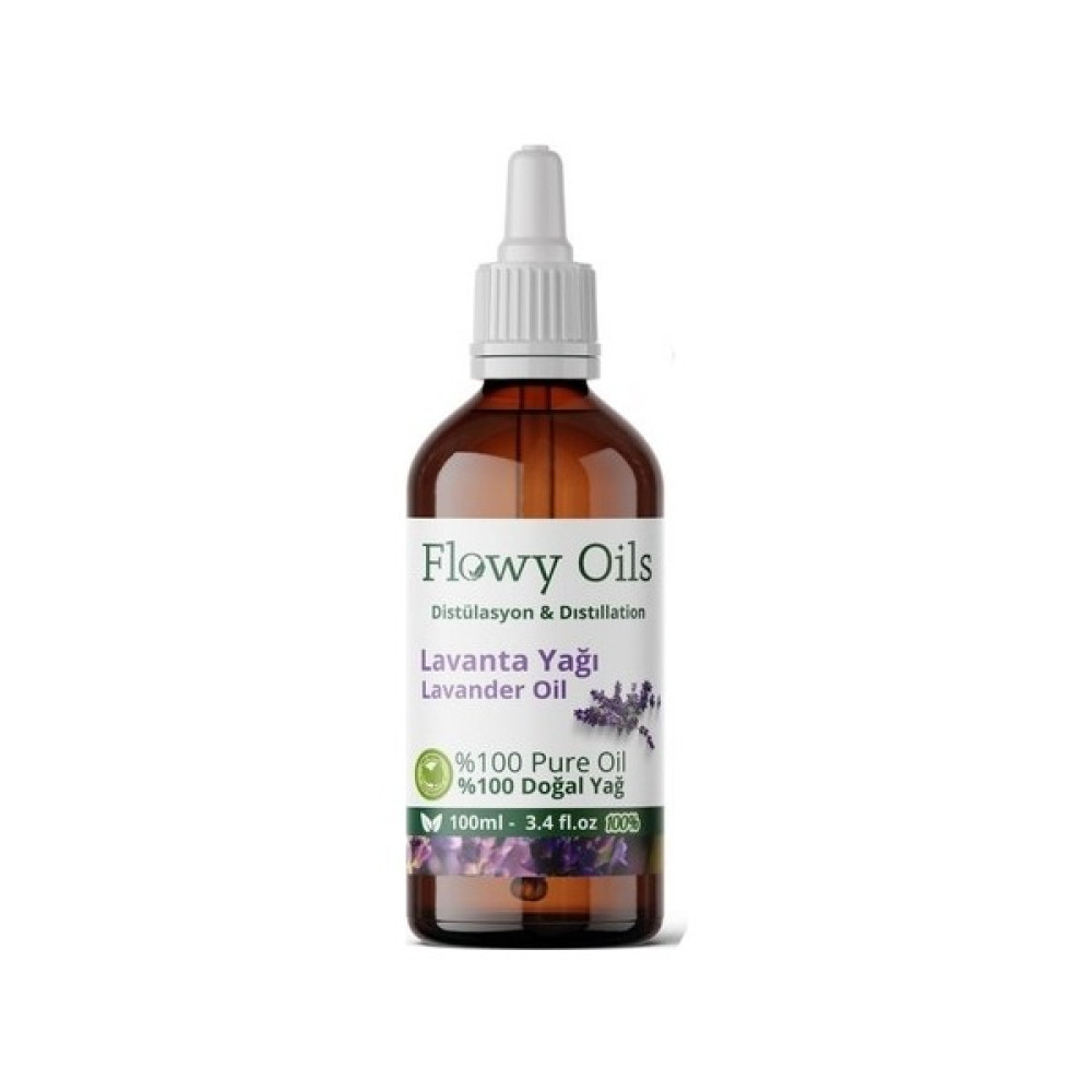 Flowy Oils Lavanta Yağı %100 Doğal Bitkisel Uçucu Yağ Lavender Oil 100 ml Nemlendiriciler Fiyatı