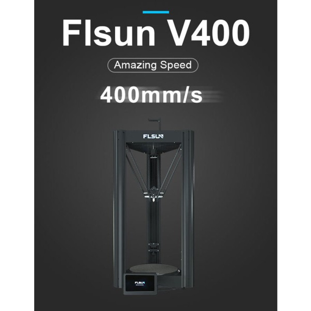 Flsun V400 400mm/s 3D Printer Yazıcı - Siyah Yazıcılar Fiyatı