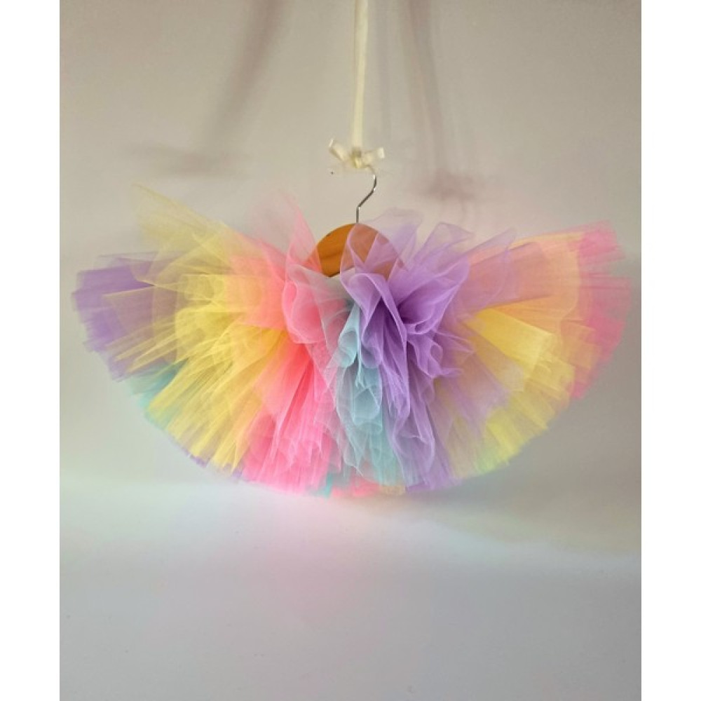 Fluffy Unicorn Renkli Tütü Etek(Kabarık Hayal Tül) Etek Fiyatı
