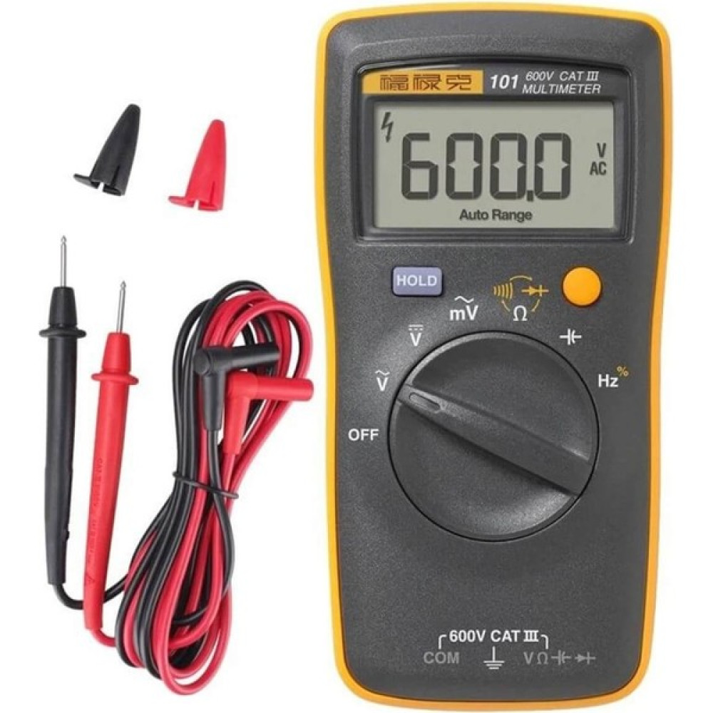 Fluke 101 Dijital Multimetre Ölçü Aleti - Sarı - Siyah Diğer Test ve Ölçüm Cihazları Fiyatı
