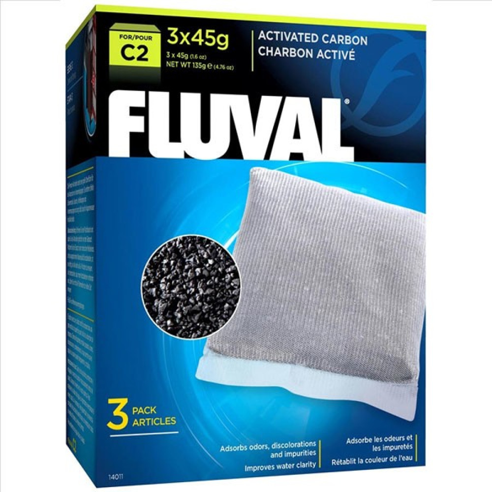 Fluval C2 Filtre Karbonu (3 x 45 Gr) Evcil Hayvan Ürünleri Fiyatı