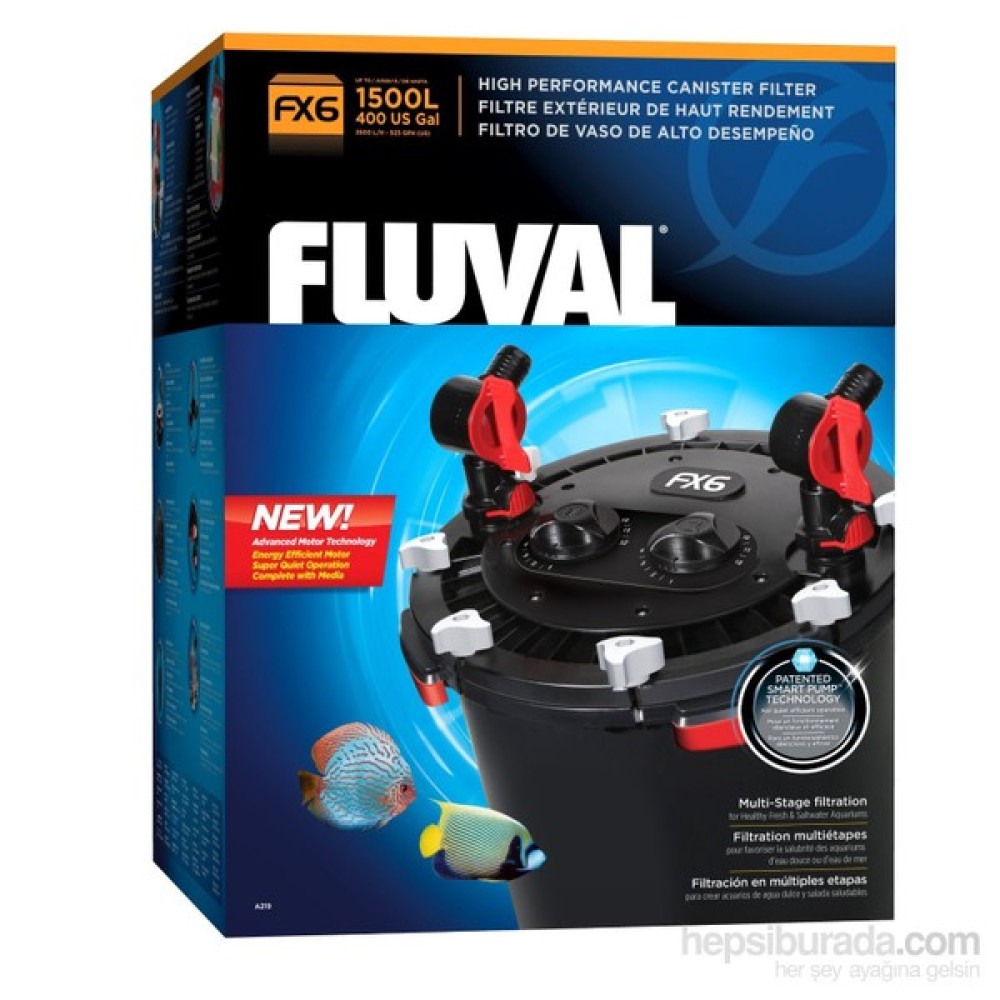 Fluval Fx6 Akvaryum Dış Filtre 3500 L/H Evcil Hayvan Ürünleri Fiyatı