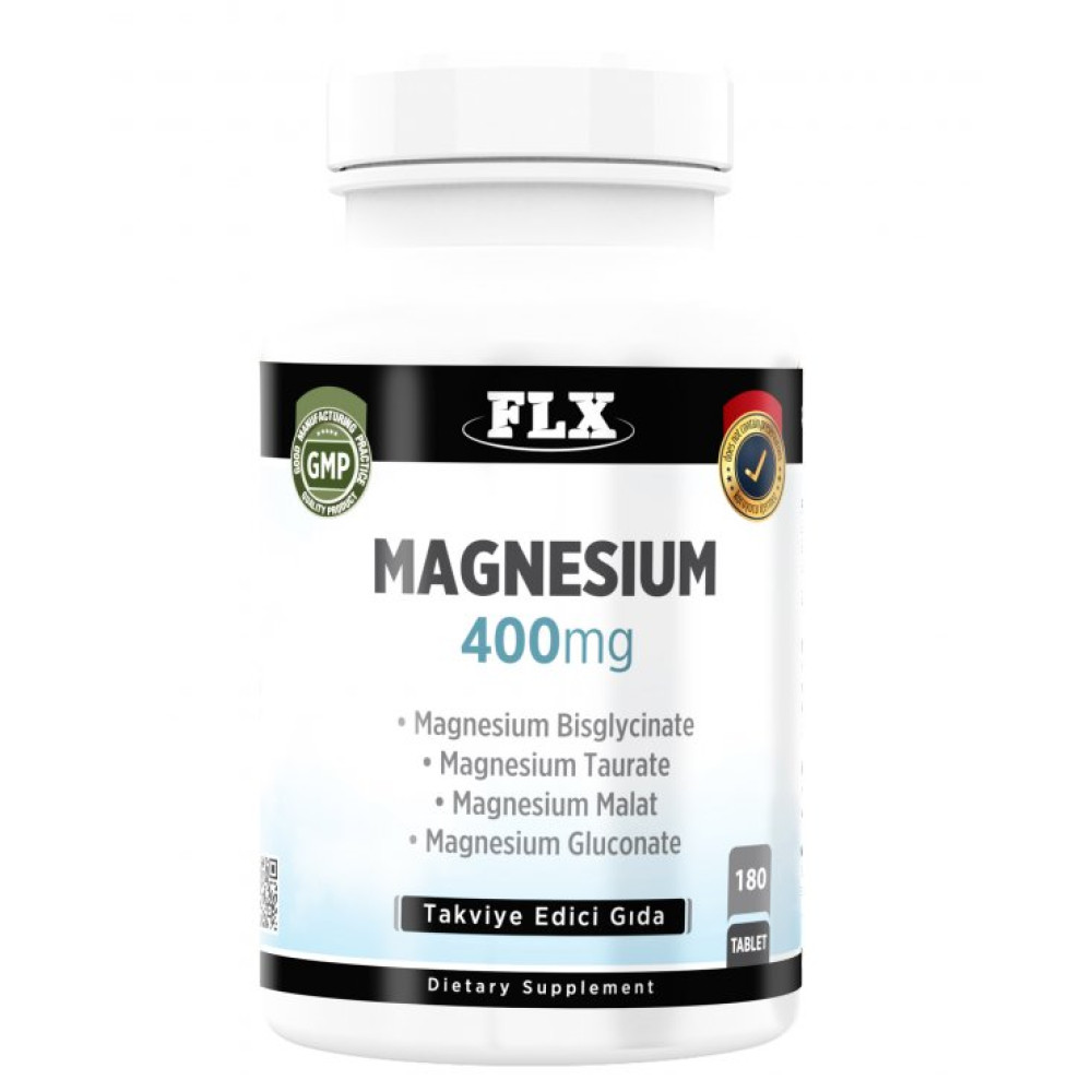 Flx Magnezyum Bisglisinat Malat Taurat Glukonat 180 Tablet Sporcu Besinleri Fiyatı