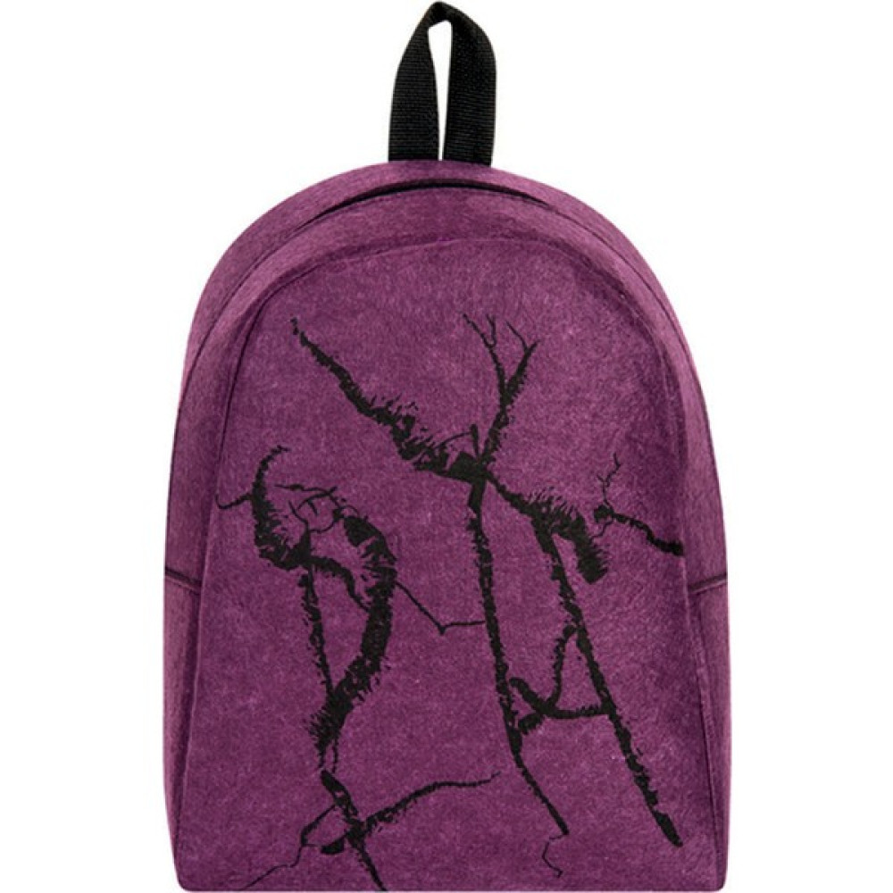 Fly Color Bags Keçe Şimşek Desenli Sırt Çantası Mor Okul Çantası Fiyatı