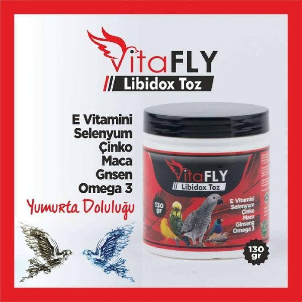 Fly Vet Vitafly Libidox Kızıştırıcı Toz 130GR Evcil Hayvan Ürünleri Fiyatı