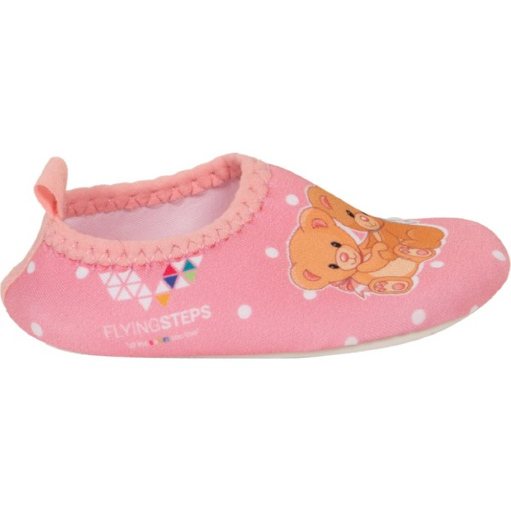 Flying Steps Flyingsteps Bebek Suya Karşı Dayanıklı Kaymaz Taban Yıkanabilir Plaj Havuz Deniz Ayakkabısı - Pembe - 24-25 Oto Boyaları Fiyatı