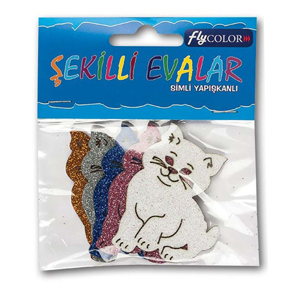 Flynet Eva Şekilli Simli Yapışkanlı Suluk Fiyatı