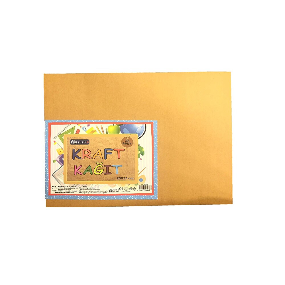Flynet Kraft Kağıt 25*35 cm 25'li Suluk Fiyatı