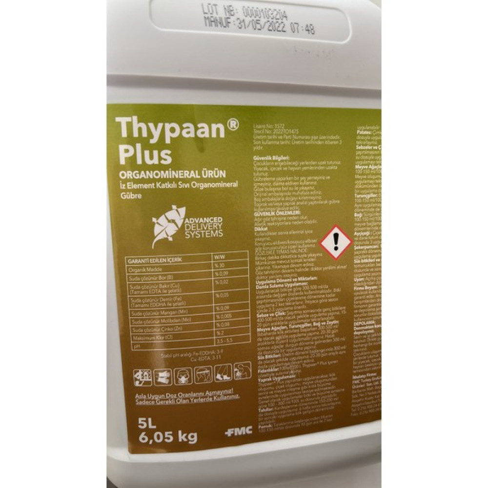 Fmc Thypaan Plus 5lt Oto Boyaları Fiyatı