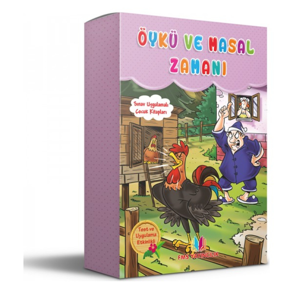 Fms Yayınları 2. ve 3. Sınıflar İçin Öykü ve Masal Zamanı Hikaye Seti 8 Kitap Çocuk Öykü Fiyatı
