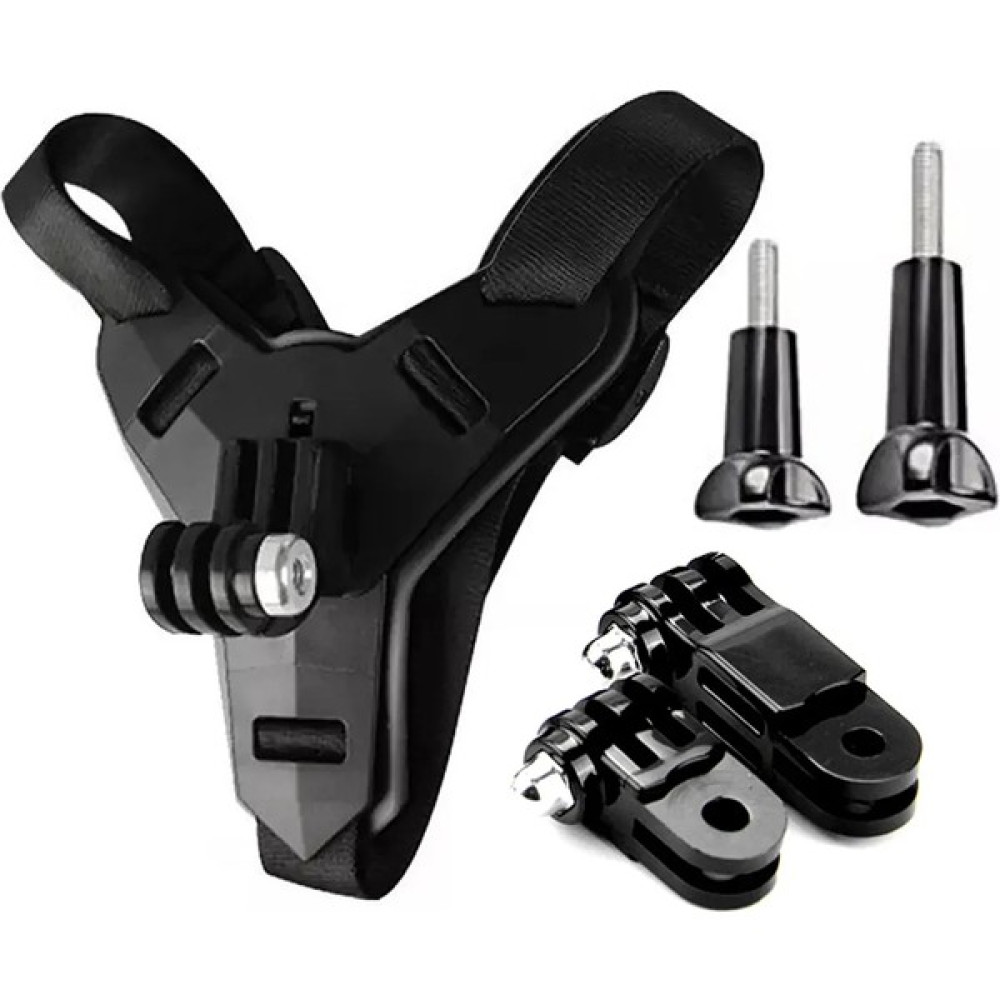 Fmtech 5 Parça Aksiyon Kamera Tutucu Jaw Mount Motor Kask Çene Tutma Aparatı Siyah Aksiyon Kameralar Fiyatı