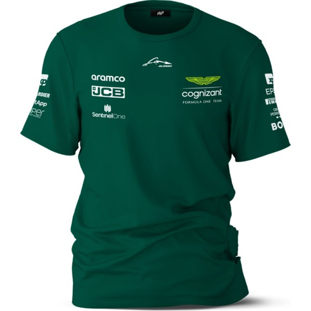 FNBX Aston Martin Fernando Alonso T-Shirt Erkek T-shirt Fiyatı