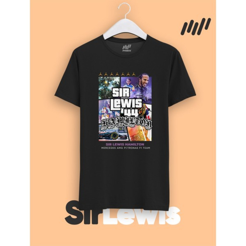FNBX Lewis Hamilton Gta Design T-Shirt Erkek T-shirt Fiyatı