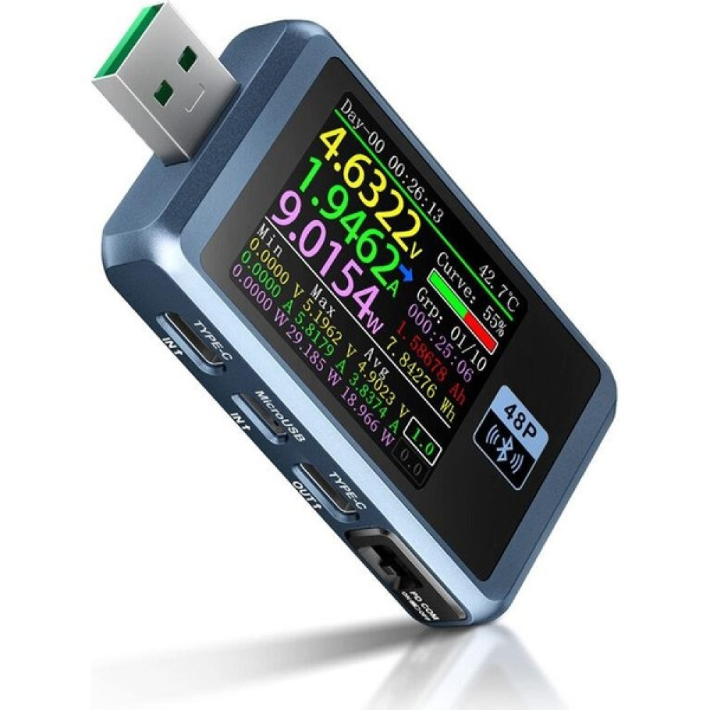 Fnirsi FNB48P Bluetooth USB Test Cihazı Oto Boyaları Fiyatı