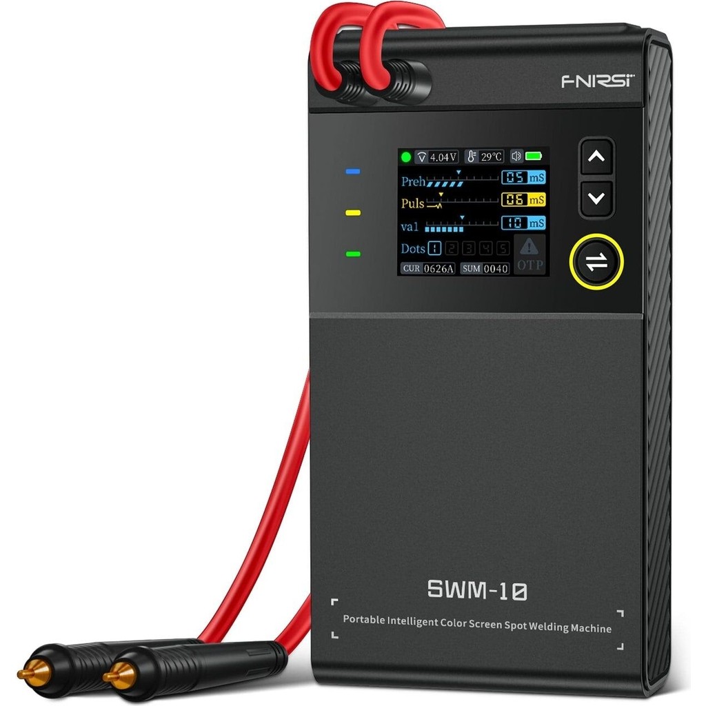 Fnirsi Fnırsı Swm-10 Akıllı Renkli Ekranlı Nokta Kaynak Cihazı | 1200A | 5000MAH Powerbank Özellikli | 0.25MM Kaynak Kalınlığı Taşınabilir Şarj Cihazı - Powerbank Fiyatı