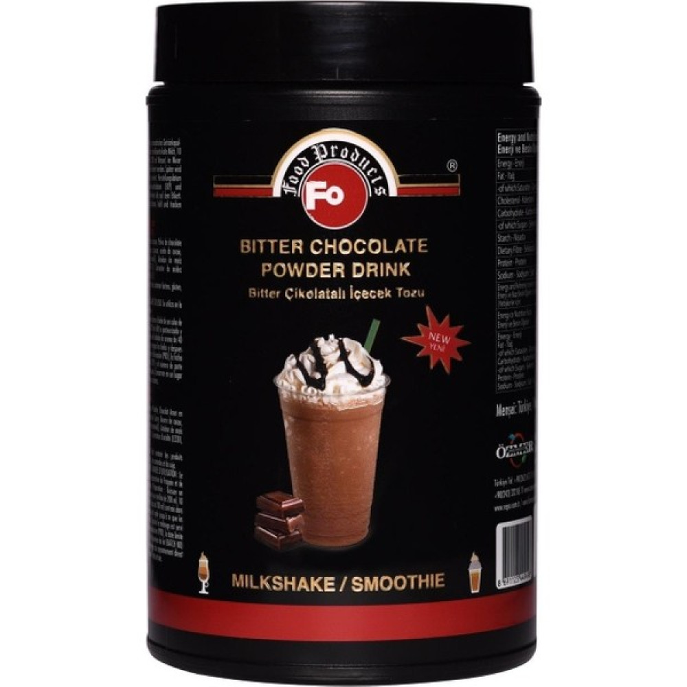 Fo Çikolata Aromalı Içecek Tozu Milk Shake/smothie Kavanoz 1 kg İçecek Fiyatı