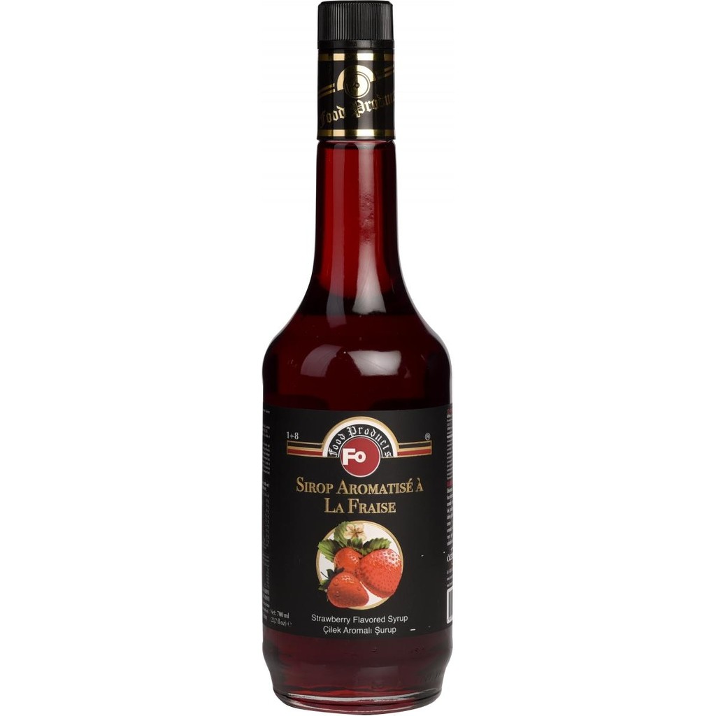 Fo Çilek Aromalı Kokteyl Şurup 700 ml Diğer Fiyatı