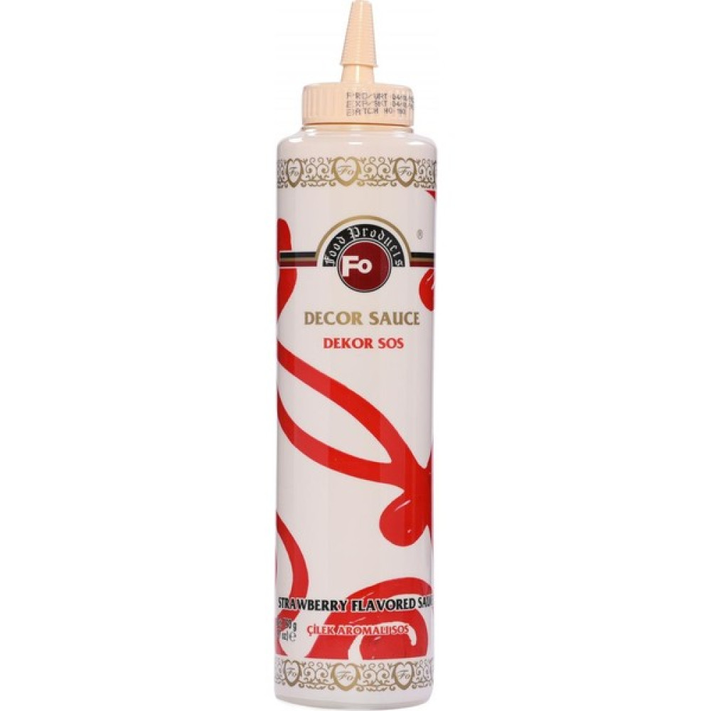 Fo Çilek Dekor Topping Sos 750 gr Diğer Fiyatı