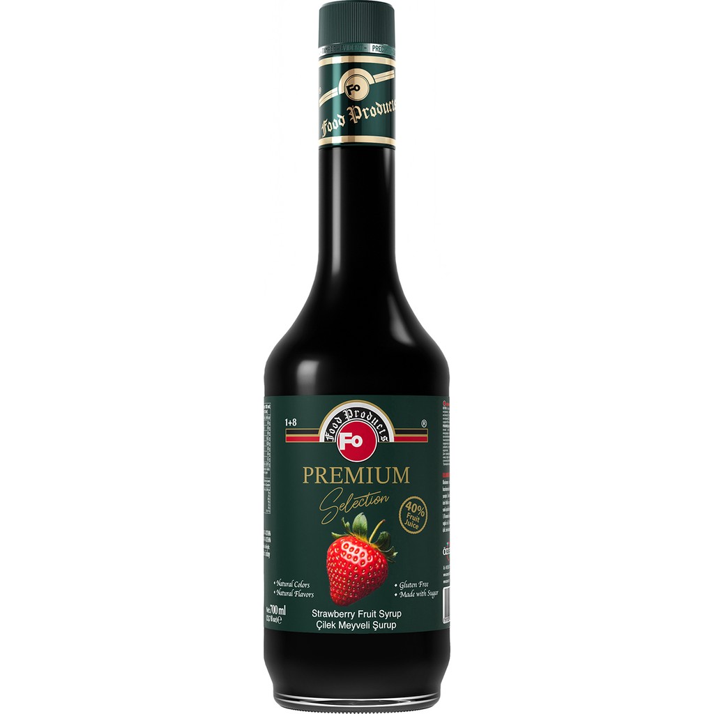 FO Çilek Meyveli Şurup - Premium 700 ml Diğer Fiyatı
