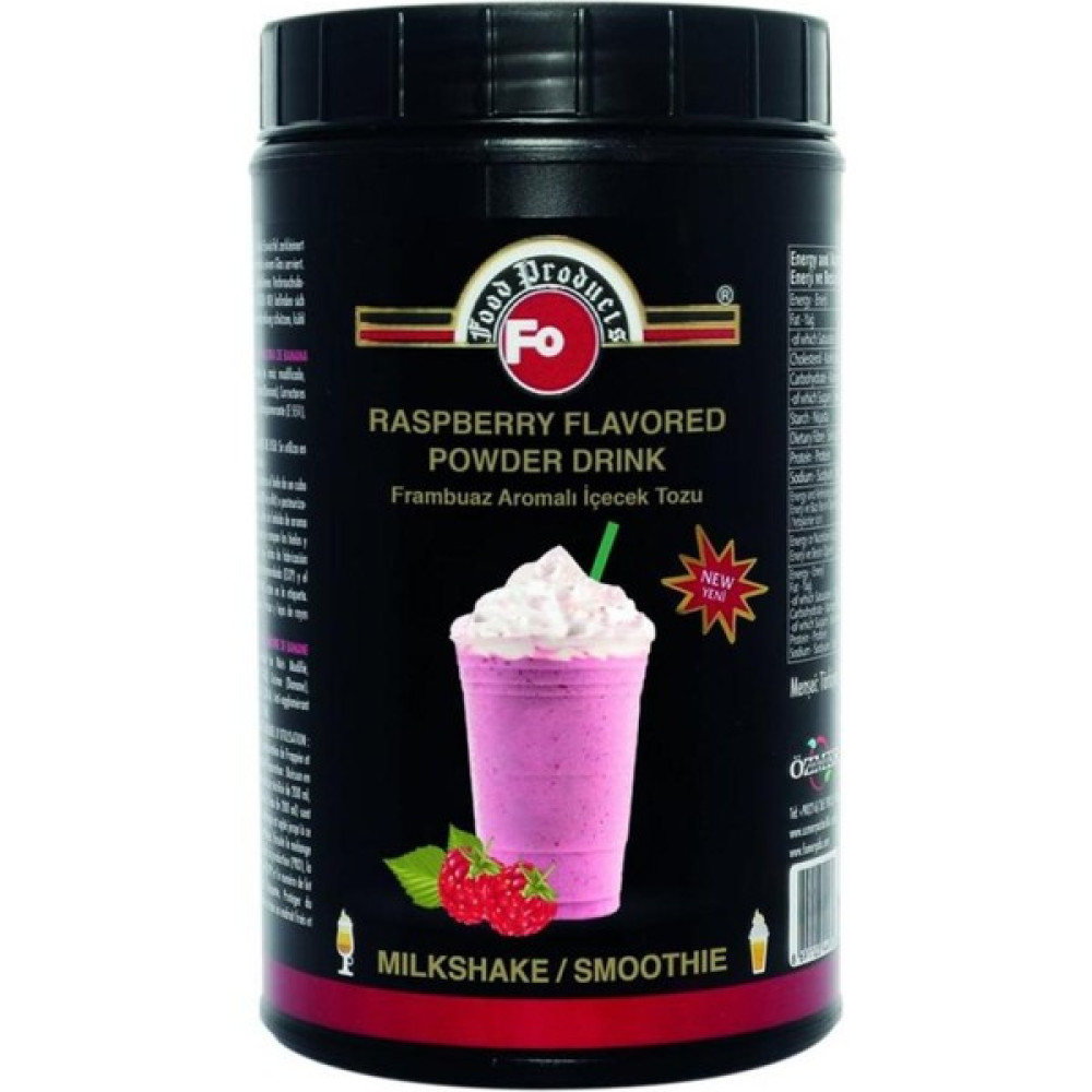 Fo Milkshake Frambuaz Aromalı İçeçek Tozu 1 kg İçecek Fiyatı