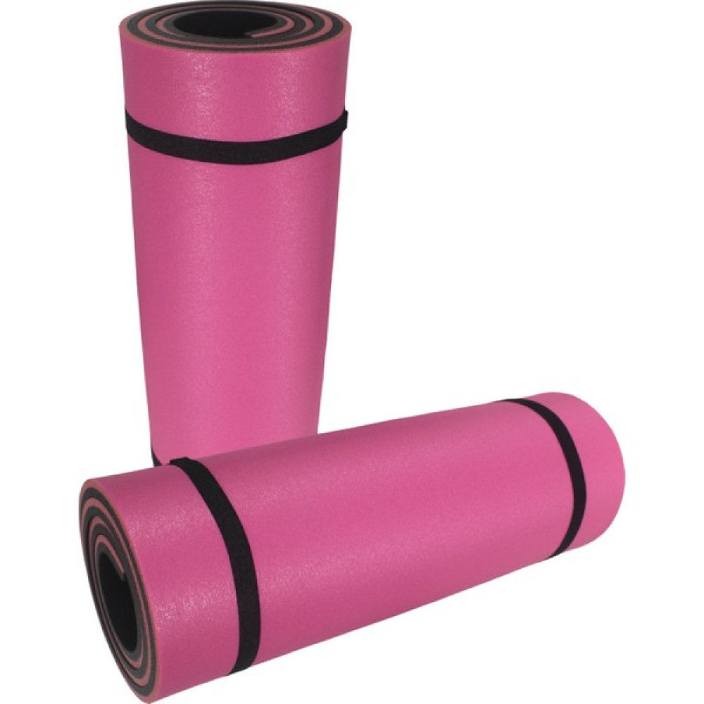 Foamstore Pembe-Siyah Extra Rahat Plates Yoga Matı 170x60cm 15mm Pilates Minderi Fiyatı