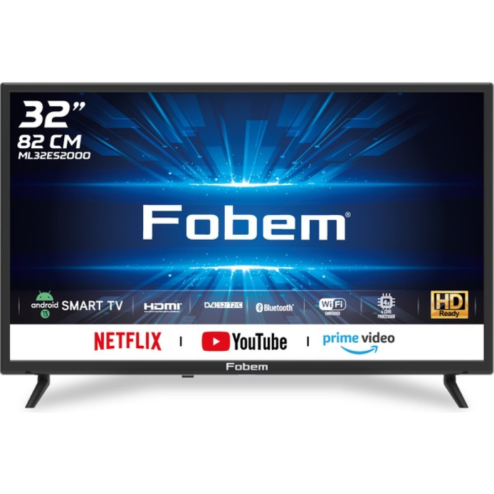 Fobem ML32ES2000 32" 81 Ekran Uydu Alıcılı HD Ready Smart LED TV Televizyonlar Fiyatı