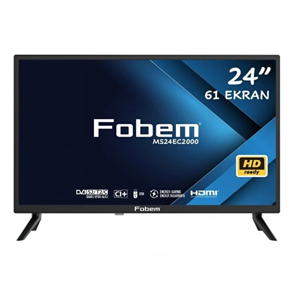 Fobem Mt24Es2000 HD 24" 61 Ekran Uydu Alıcılı Smart LED TV Televizyonlar Fiyatı
