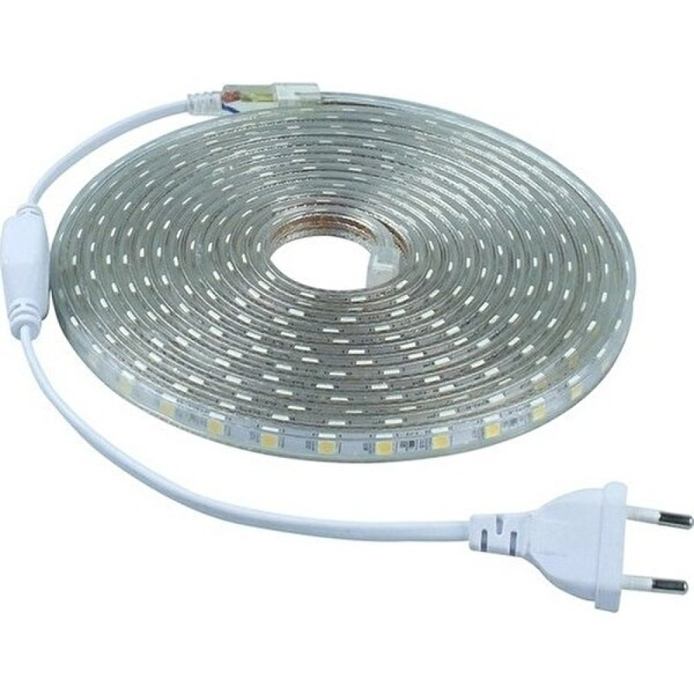Foblight IP65 Dış Mekan 220 Volt 3 Çipli 5050 Amber Şerit (Hortum Led) + Fiş - 1 m Led Aydınlatmalar Fiyatı