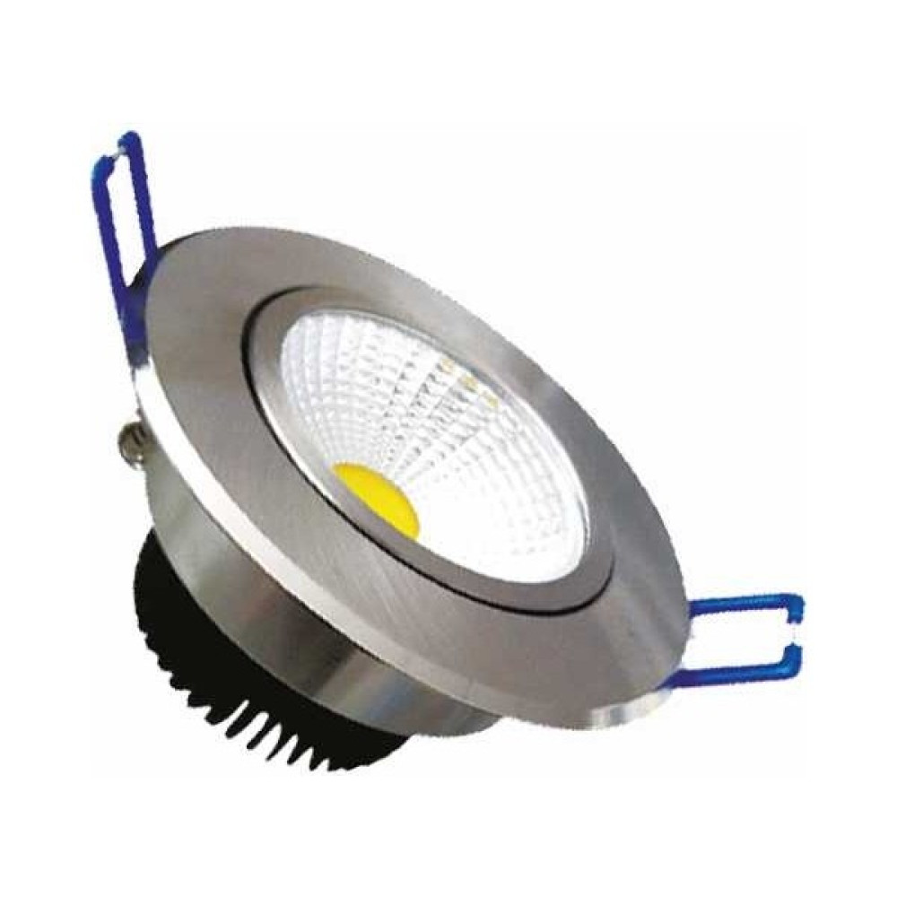 Foblight Led Spot 5 Watt Krom Kasa Beyaz Işık Cob Led Armatür Fiyatı