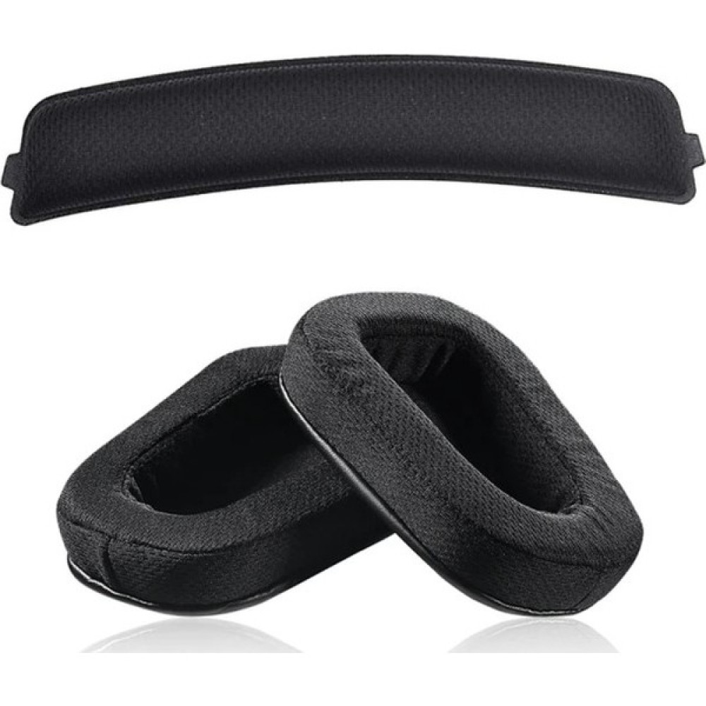 Fobun Logitech G633 G933 G935 G635 G933S G633S Kulaklık Pedi ve Kafa Bandı Kulaklık Süngeri G933 G633 G935 G935 Kulaklık Yastığı - Koyu Siyah - Siyah Kulaklık Aksesuarı Fiyatı