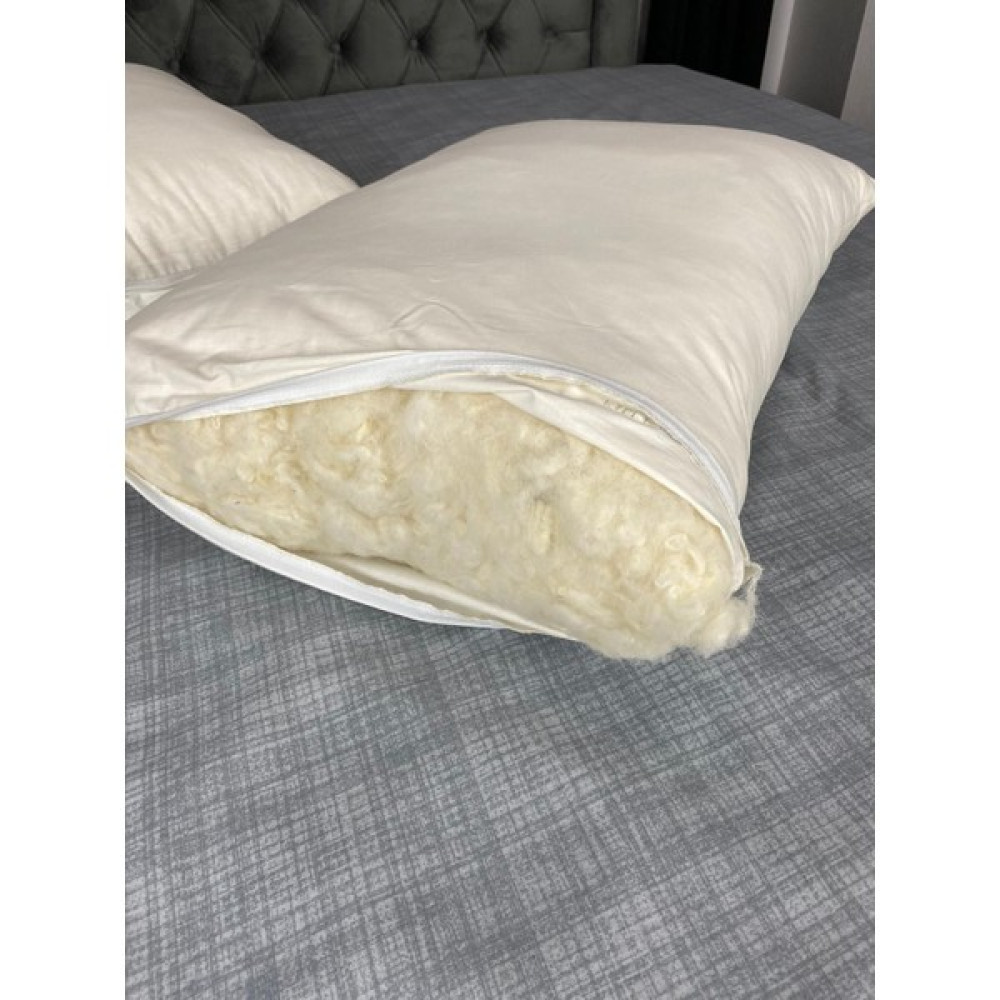 Foçatex Yünyastık - 50 x 70 cm - Beyaz Yastık Fiyatı
