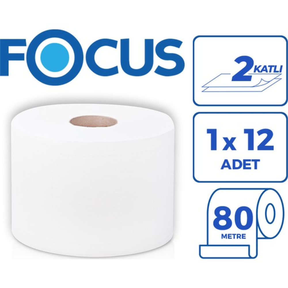 Focus Optımum İçten Çekmeli Tuvalet Kağıdı 12X80 m Tuvalet Kağıdı Fiyatı