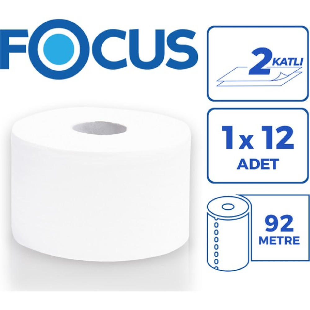 Focus Optımum Mını Jumbo Tuvalet Kağıdı 12X92 m Tuvalet Kağıdı Fiyatı