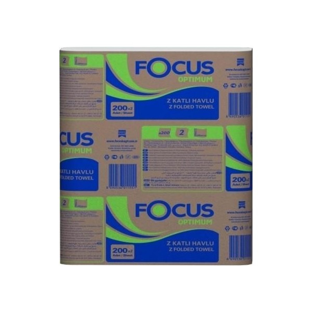 Focus Optimum Z Katlı Dispenser Havlu 150 Yaprak x 12 Paket Oto Boyaları Fiyatı