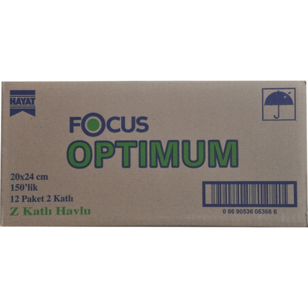 Focus Optimum Z Katlı Havlu 12*150 Kağıt Havlu Fiyatı