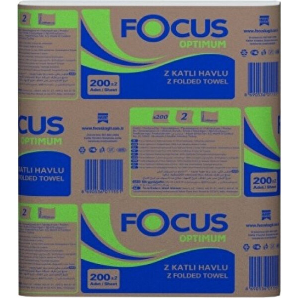 Focus Optimum Z Katlı Havlu 200 Lü - 4 Adet Kağıt Havlu Fiyatı