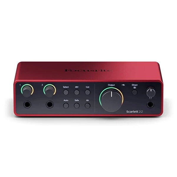 Focusrite Scarlett 2i2 Gen 4 Ses Kartı Ses Kartı Fiyatı