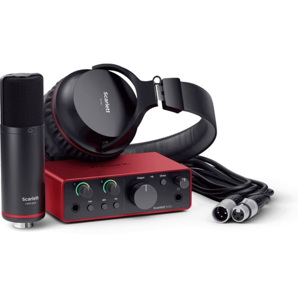 Focusrite Solo Studio Gen 4 Kayıt Paketi Stüdyo ve Sahne Ekipmanları Fiyatı