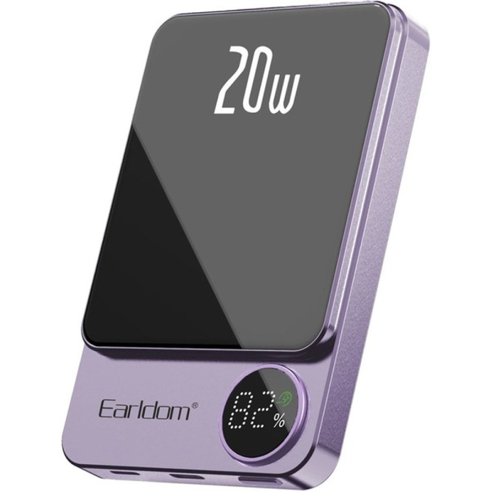 Fogy 15W Manyetik Güç Bankası 5000MAH, 20W Pd Hızlı Cep Telefonu Şarj Cihazı, Mag-Safe Harici Pil Için - Mor Taşınabilir Şarj Cihazı - Powerbank Fiyatı