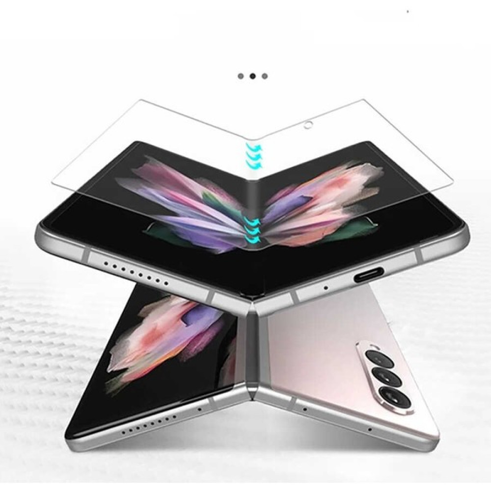 Fogy Samsung Galaxy Z Fold 4 Uyumlu Ekran Koruyucu Kırılmaz Cam Side Glass - Şeffaf Cep Telefonu Ekran Koruyucusu Fiyatı