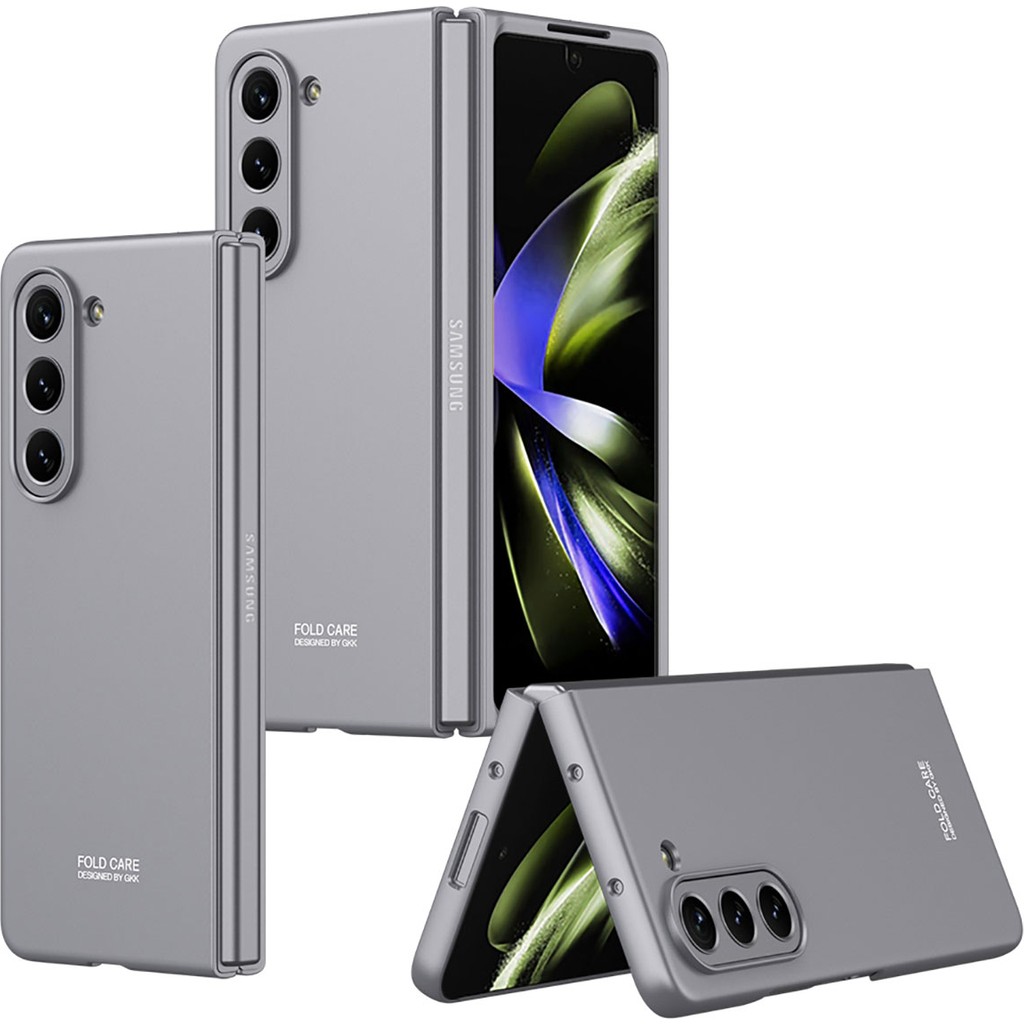Fogy Samsung Galaxy Z Fold 5 Kılıf Ultra Ince Parmak Izi Bırakmıyan Tasarım Mat Kapak - Gri Cep Telefonu Kılıfı Fiyatı