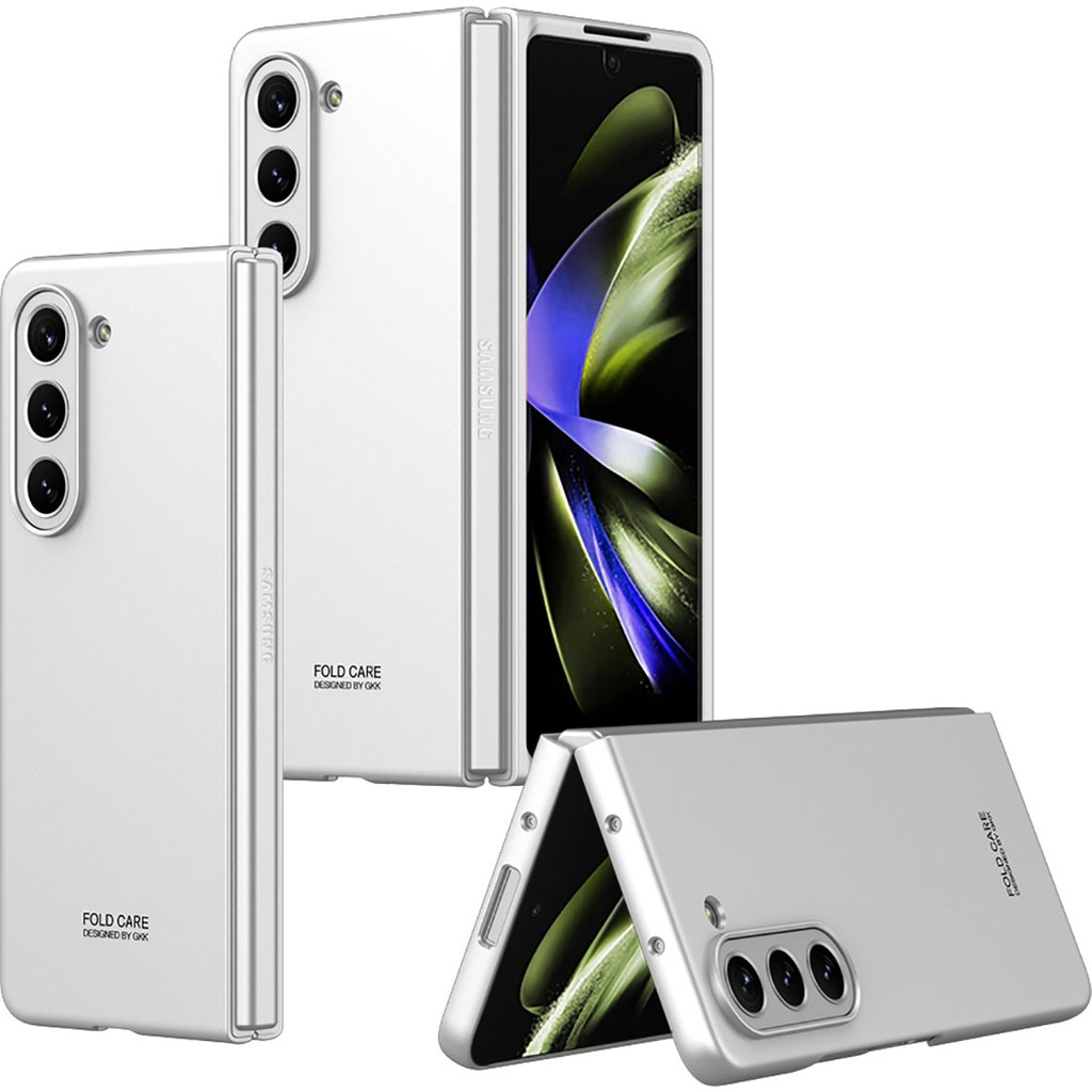 Fogy Samsung Galaxy Z Fold 5 Kılıf Ultra Ince Parmak Izi Bırakmıyan Tasarım Mat Kapak - Gümüş Cep Telefonu Kılıfı Fiyatı