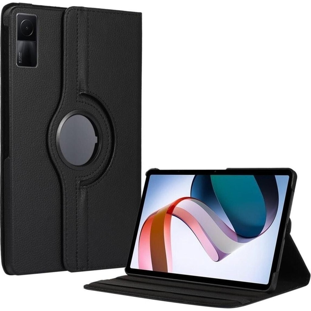 Fogy Xiaomi Redmi Pad 6gb 128GB 10.6"uyumlu 360 Dönebilen Standlı Kapaklı Tablet Kılıfı - Siyah Tablet Kılıfı Fiyatı