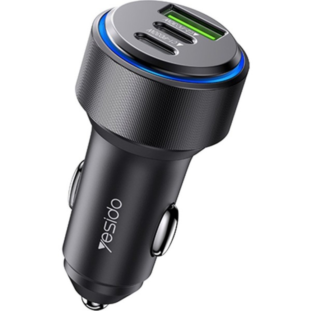 Fogy Y50 2 Adet 30W Pd Type-C ve 18W USB Araç Çakmaklık Şarj Aleti - Siyah Cep Telefonu Araç Kiti Fiyatı