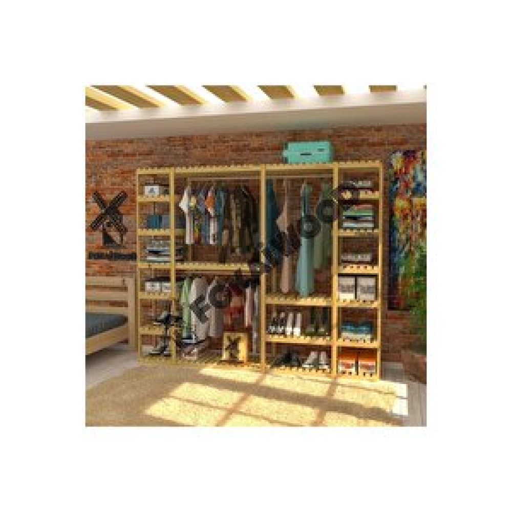 Fokai Wood Glória - Açık Ahşap El Yapımı Gardırop Gardrop & Dolap Fiyatı