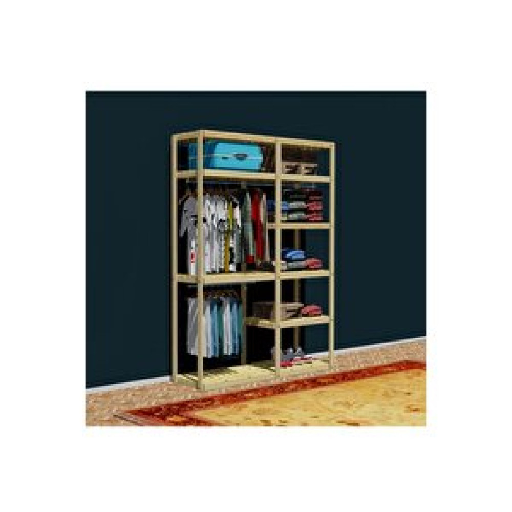 Fokai Wood Grand Xl - Mersinaki Açık Gardırop Gardrop & Dolap Fiyatı
