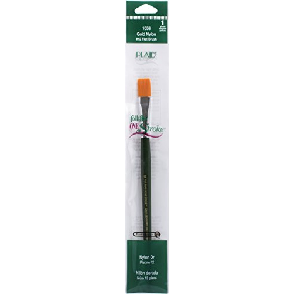 FolkArt One Stroke Donna Dewberry One-Stroke Brush - #12 Flat