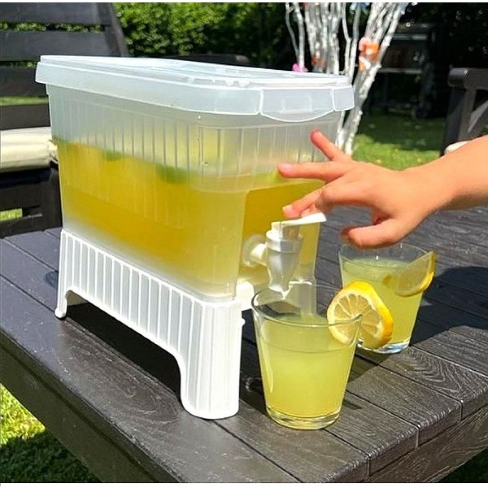 Foly Life Musluklu ve Ayaklı Buzdolabı İçi Seyyar Su ve Limonata Sebili - Beyaz Mutfak Gereçleri Fiyatı